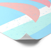 Downloadbare zeilboten Abstract Poster (Hoek)