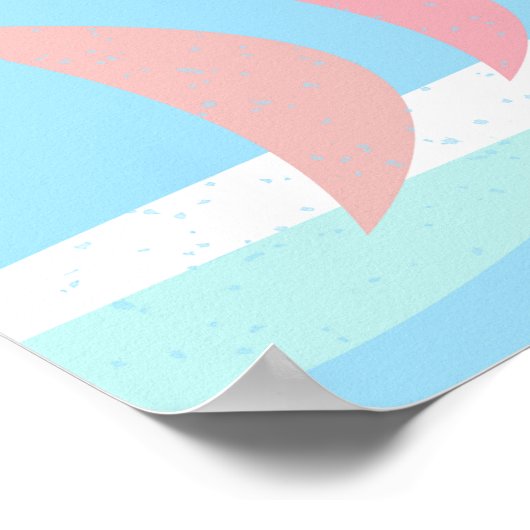 Downloadbare zeilboten Abstract Poster (Hoek)