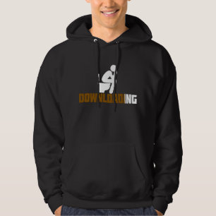 Downloaden - Funny Sarcastic Toilet Pooping Hoodie