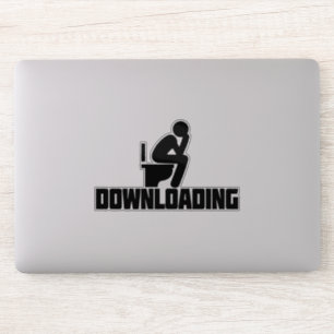 Downloaden - Funny Toilet Pooping Sticker