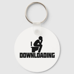 Downloaden - Grappige wc-poep Sleutelhanger