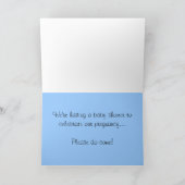 DOWNLOADEND BABY - DE KAART VAN DE UITNODIGING VAN (Binnen)