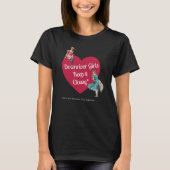Downriver Meisjes Keep It Classy (Grated taal) T-shirt (Voorkant)