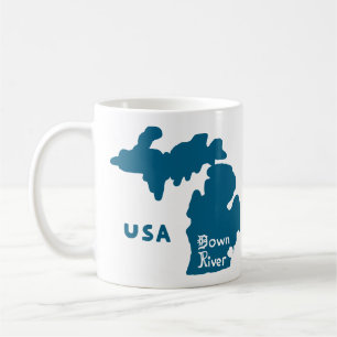Downriver Michigan Blue Koffiemok
