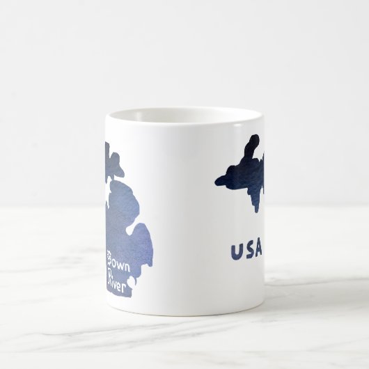 Downriver Michigan River Koffiemok (Center)