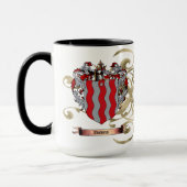 Downs wapenschild (tweezijdig) mok (Links)