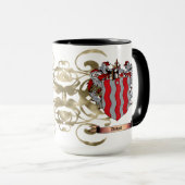 Downs wapenschild (tweezijdig) mok (Voorkant rechts)