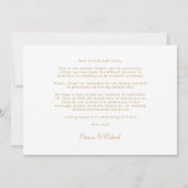 Downsize Wedding Aankondiging Schattige 3 Foto (Achterkant)