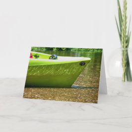 Downstream met Boat Kaart