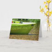 Downstream met Boat Kaart (Gele Bloem)