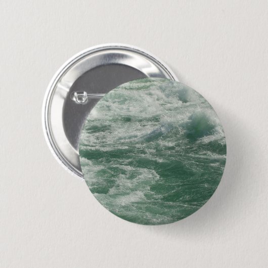 !downstream river ronde button 5,7 cm (Voorkant /achterkant)