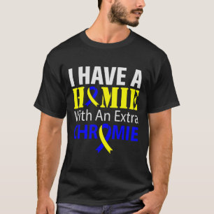 Downsyndroom bewustzijn extra chromosoom t-shirt