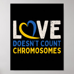 Downsyndroom Bewustzijn Geweldige downsyndroom Poster