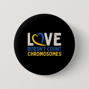Downsyndroom Bewustzijn Geweldige downsyndroom Ronde Button 5,7 Cm