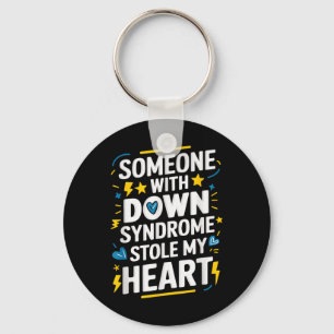 Downsyndroom Bewustzijn voor downsyndroom Awarenes Sleutelhanger
