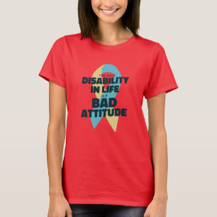 Downsyndroom en bewustwording van autisme t-shirt