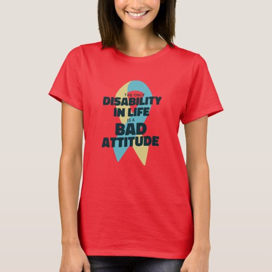 Downsyndroom en bewustwording van autisme t-shirt (Voorkant)