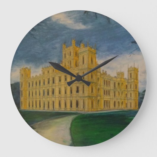Downton Abbey Clock Grote Klok (Voorkant)