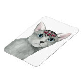Downton Cat | Bejeweld Magneet (Linkerzijde)