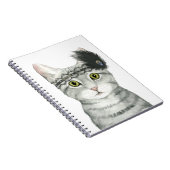Downton Cat | Bejeweld met kant Notitieboek (Rechterzijde)
