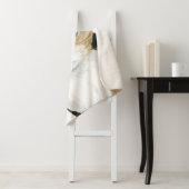 Downton Cat | Bejeweld met veren Sherpa Deken (In situ)