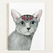 Downton Cat | Bejeweld Planner (Voorkant)