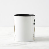 Downton Cat | Met veren verrijkt Mok (Midden)