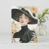 Downton Delight | Klassieke charme Kaart (Staand voorkant)