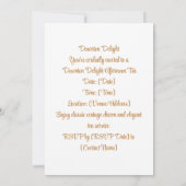 Downton Delight | Klassieke charme Kaart (Achterkant)