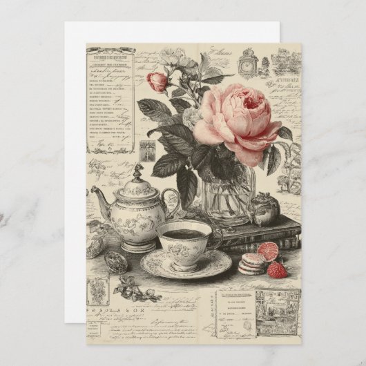 Downton Delight |  stijl Kaart (Voorkant / Achterkant)