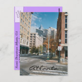 Downtown Atlanta Briefkaart (Voorkant / Achterkant)