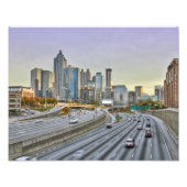 Downtown Atlanta Foto Afdruk (Voorkant)