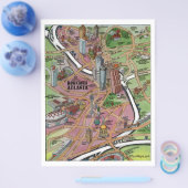 Downtown Atlanta Georgia Flyer (Enkel)