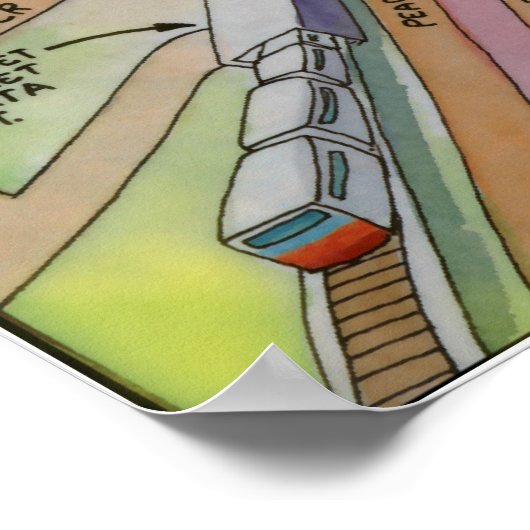 Downtown Atlanta Poster (Hoek)