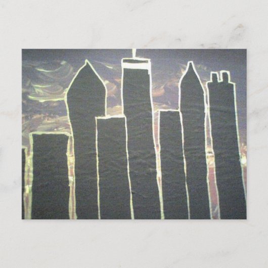 Downtown Atlanta Skyline Briefkaart (Voorkant)