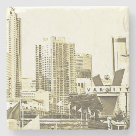 Downtown Atlanta, Varsity, Plaza Hotel, W. Stenen Onderzetter