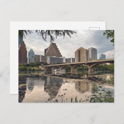 Downtown Austin Skyline Briefkaart (Voorkant / Achterkant)