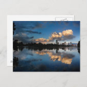 Downtown Austin Texas Skyline Sunset Ladybird Lake Briefkaart (Voorkant / Achterkant)