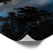 Downtown Austin Texas Skyline Sunset Ladybird Lake Poster (Hoek)