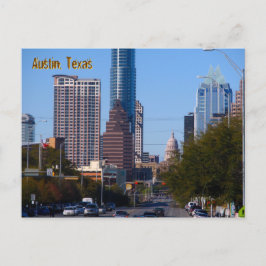 Downtown Austin, Texas, Zoomed Briefkaart