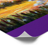 Downtown Berkeley - Strawberry Creek Poster (Hoek)