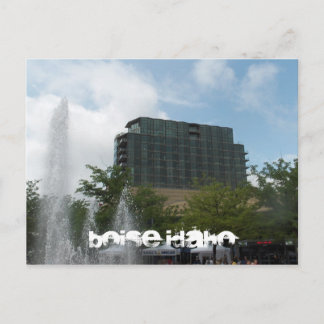 Downtown Boise Idaho Briefkaart