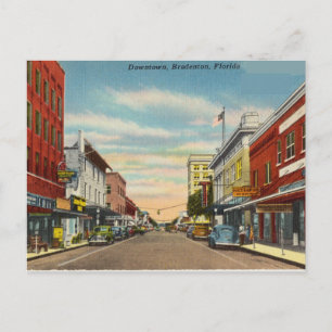 Downtown, Bradenton, Florida Briefkaart