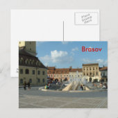 Downtown Brasov Briefkaart (Voorkant / Achterkant)