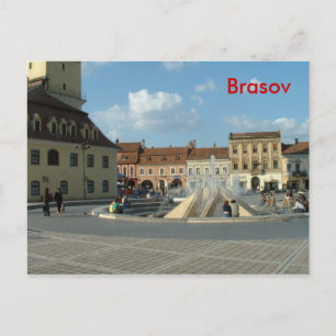 Downtown Brasov Briefkaart