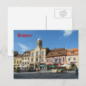 Downtown Brasov Briefkaart (Voorkant / Achterkant)