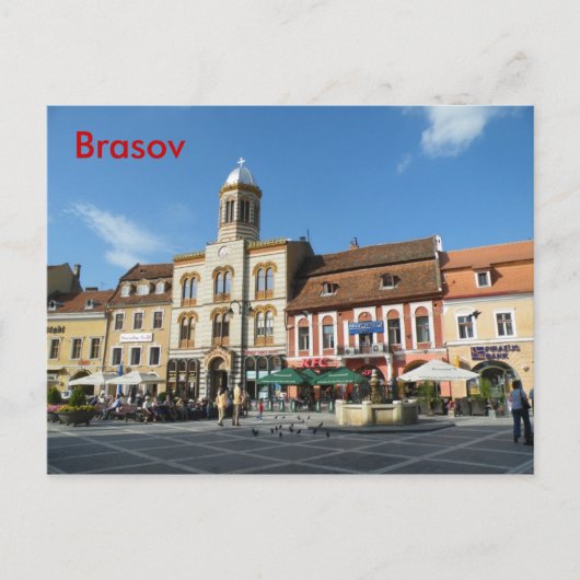 Downtown Brasov Briefkaart (Voorkant)