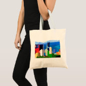 Downtown Caracas Venezuela Skyline Tote Bag (Voorkant (product))