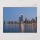 Downtown Chicago Skyline Briefkaart (Voorkant)