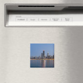 Downtown Chicago Skyline Magneet (Insitu (Vaatwasser))